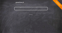 Desktop Screenshot of ginsterfarm.ch